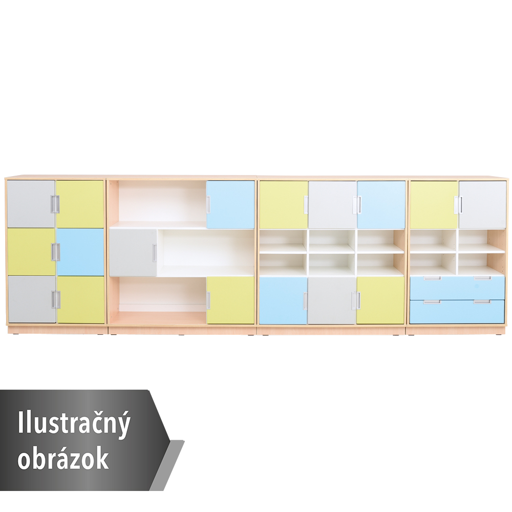 Quadro - zostava 79, 90 st., biely korpus