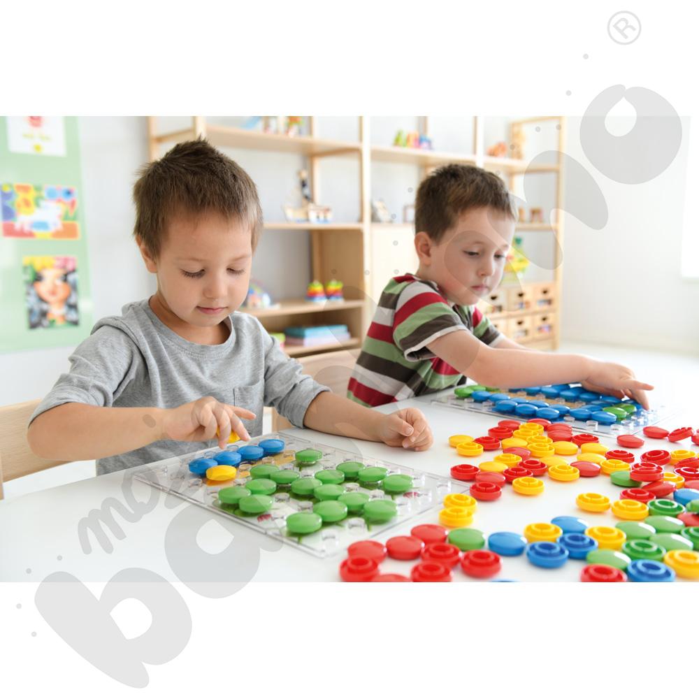 Maxi mozaika z pastelowymi napami