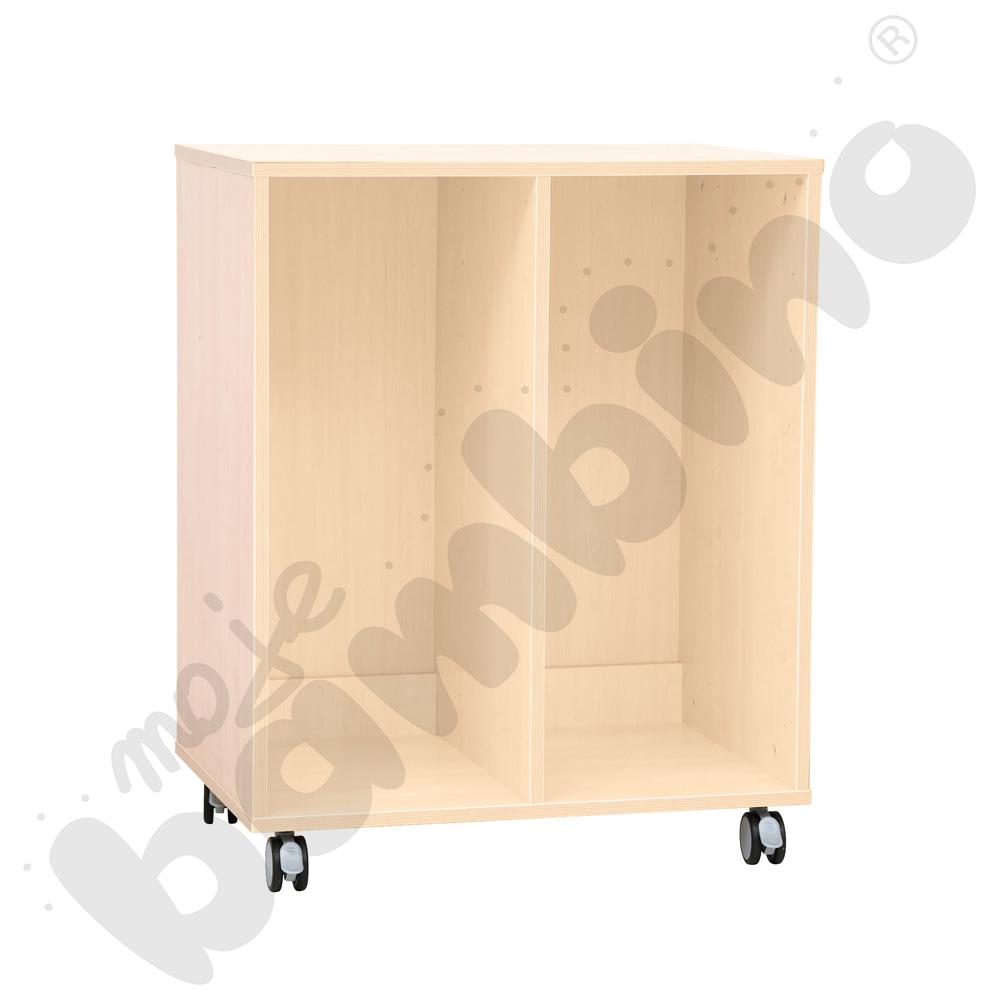 Szafka Flexi D na plastikowe pojemniki na kółkach