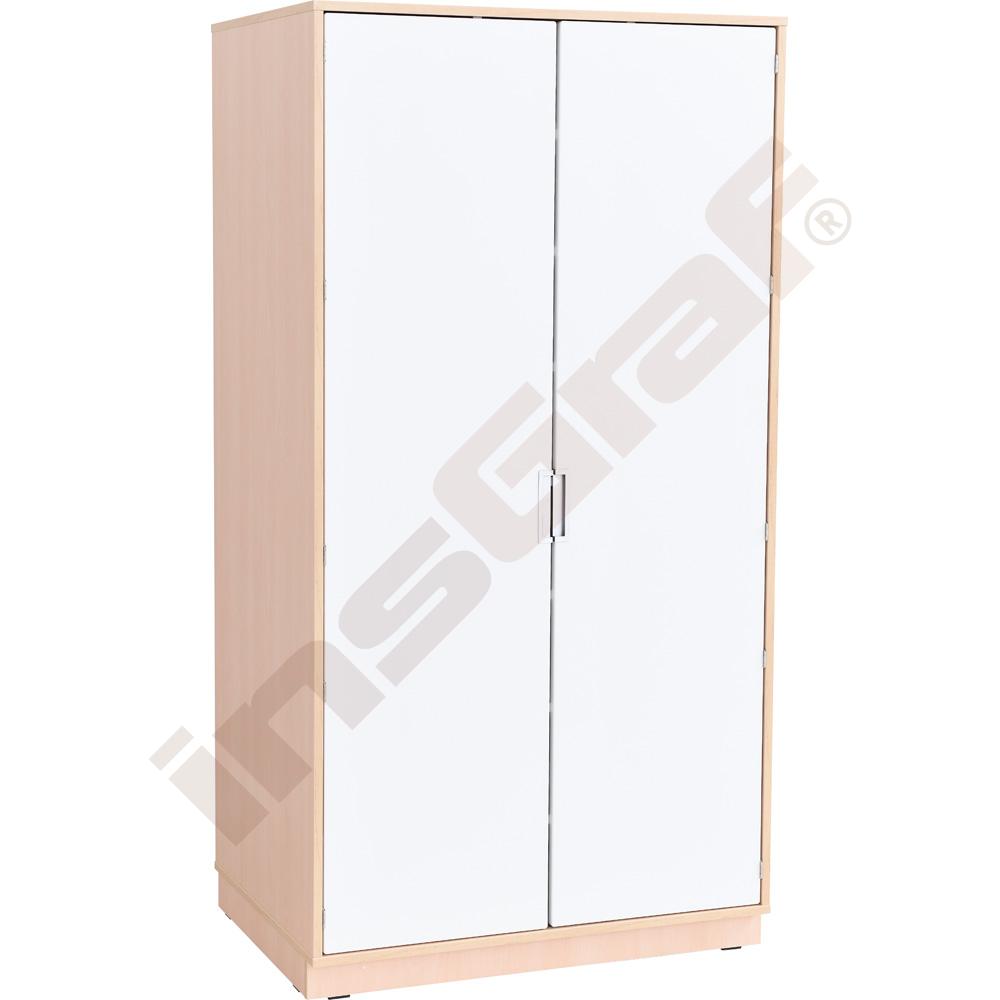 
Quadro - Wäscheschrank, 24 Fächer, Ahorn Jylland, Türen weiß
