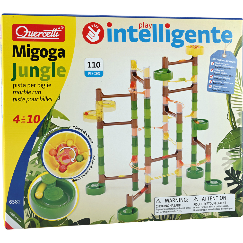 Guľôčková dráha Migoga Jungle, 110 prvkov