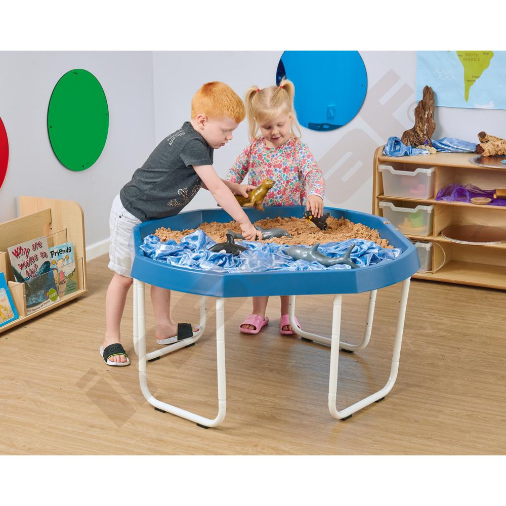 Zásobník do centra aktivit – play tray – modrý
