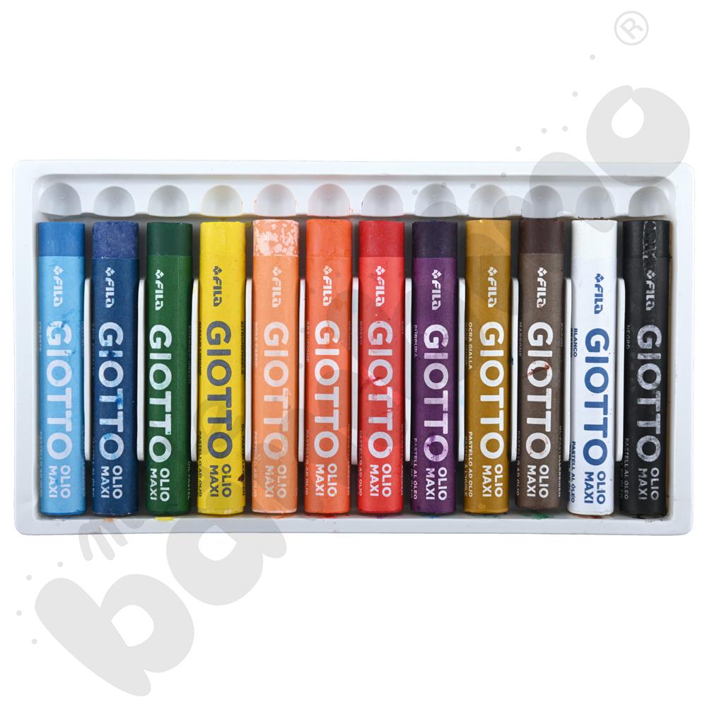 Pastele olejne 12 kolorów