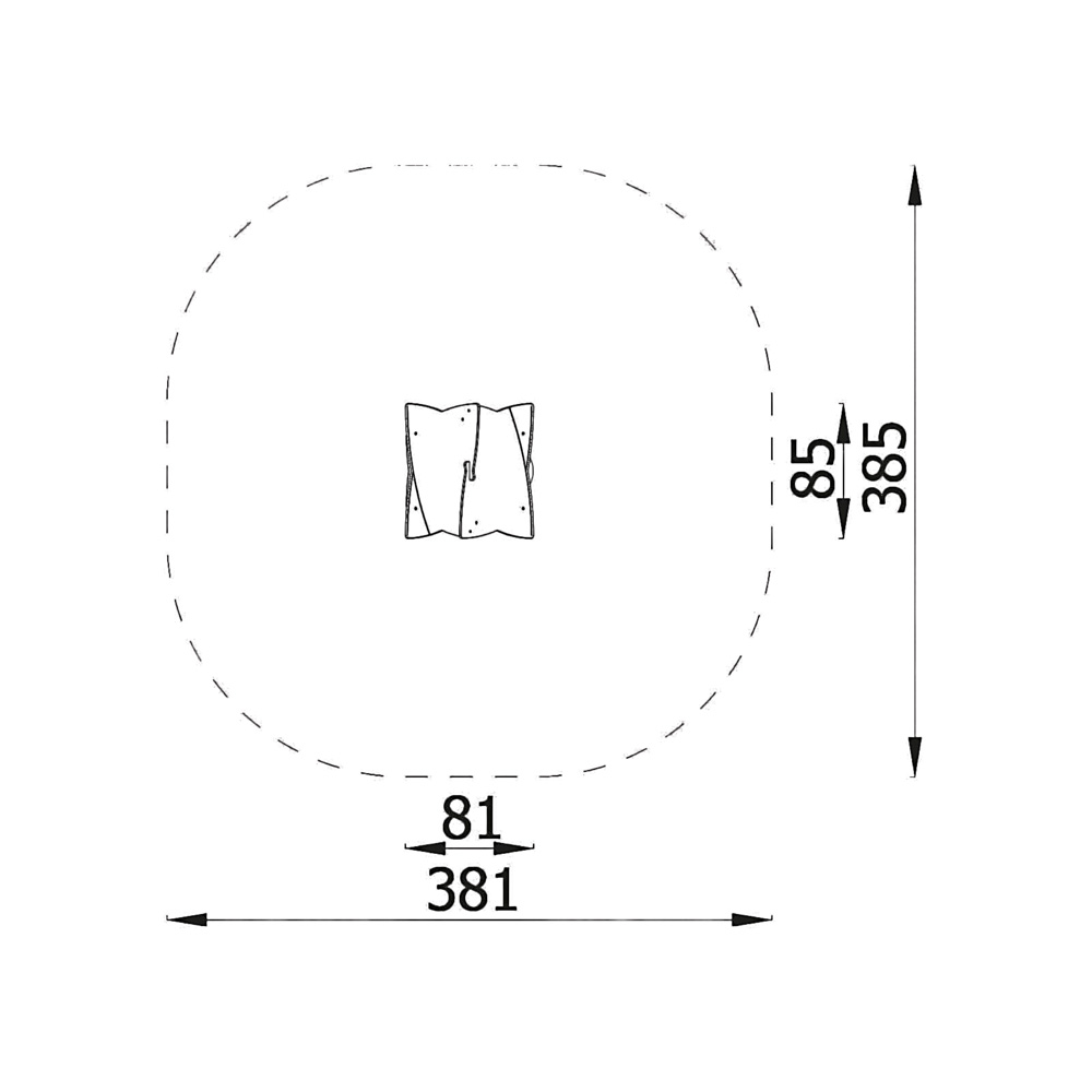 Zostava Urbi 1, drevené stĺpy B