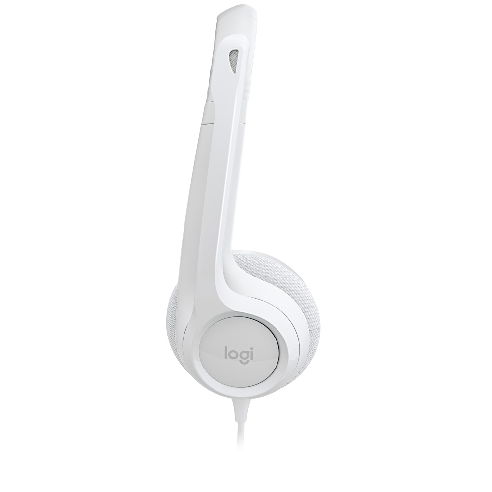 Slúchadlá Logitech H390 (biele)