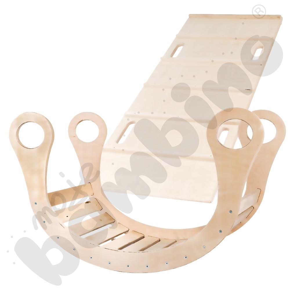 Drewniany bujak Good Wood - naturalny - MED