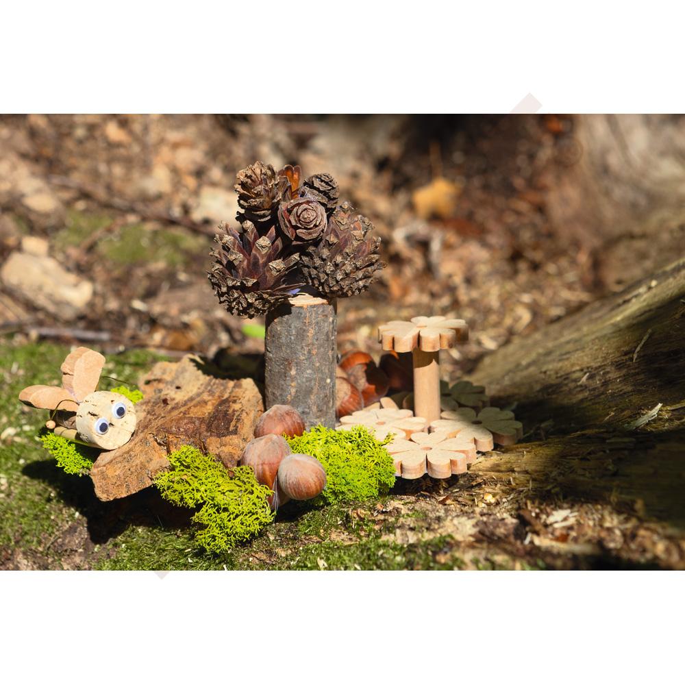 
Holzblüten, 20 Stck. 
