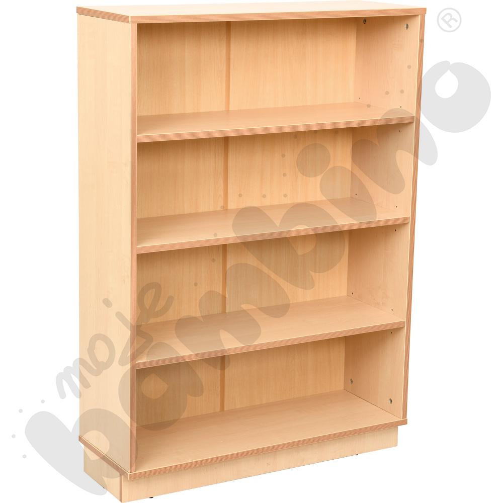   Biblioteczka Flexi z półkami, brzoza  