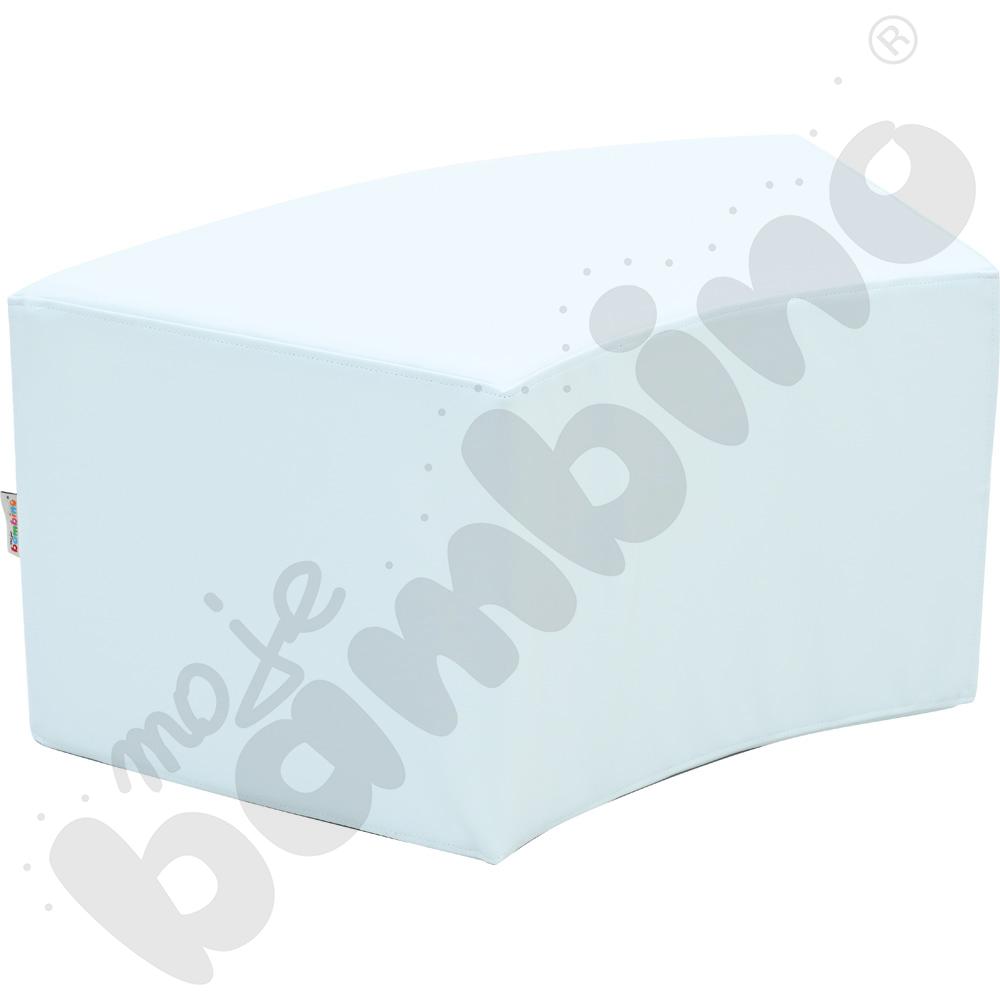 Siedzisko Paolo krótkie, błękitny pastel