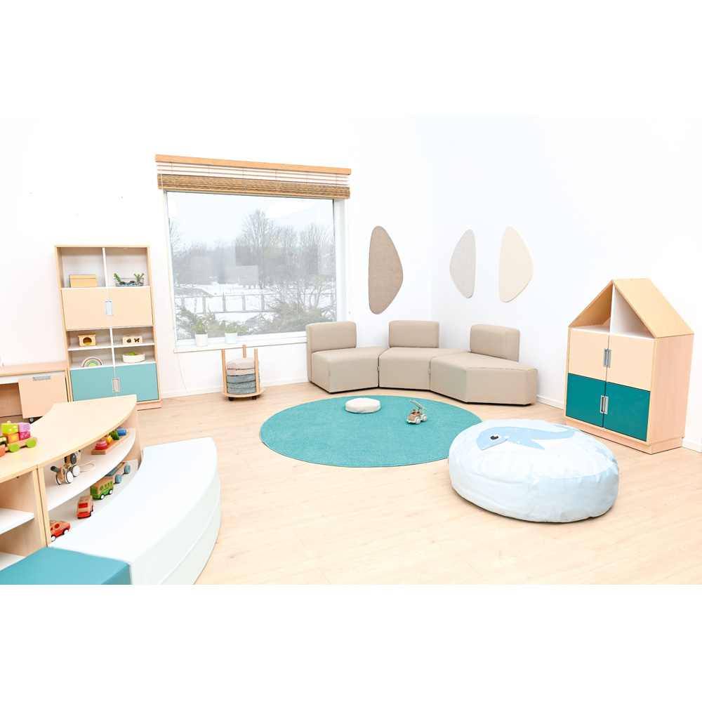 Sedadlo s opierkou Modern One - béžové