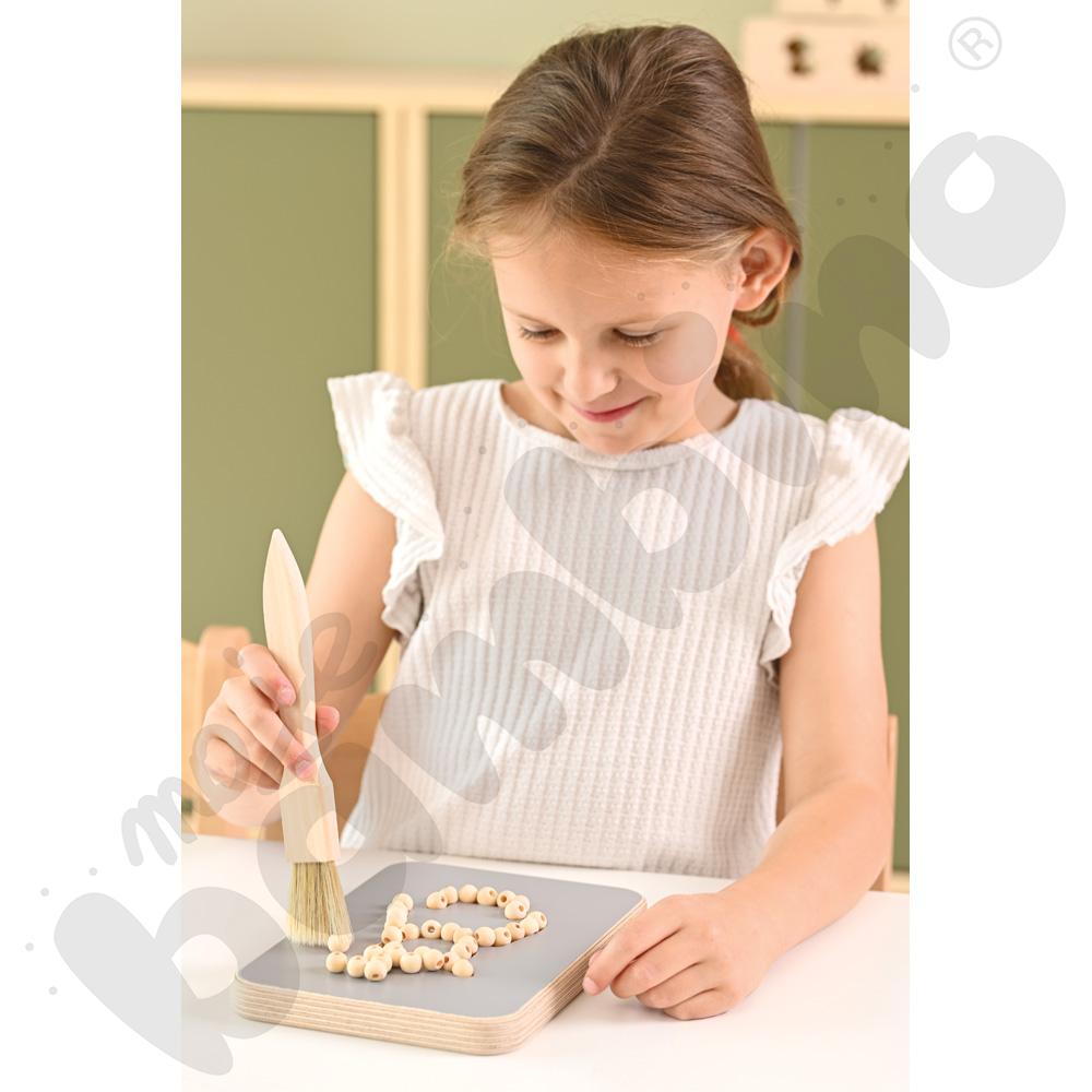 Tablice grafomotoryczne starszaka - szare - MED