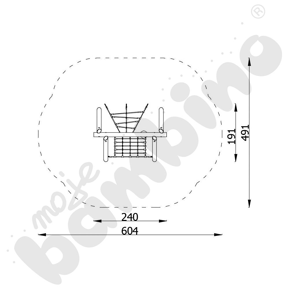 Wspinaczka sieciowa Robinio
