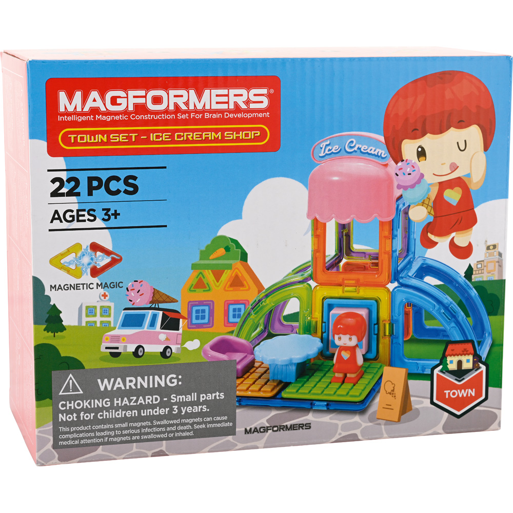 Magformers Town Set - zmrzlináreň