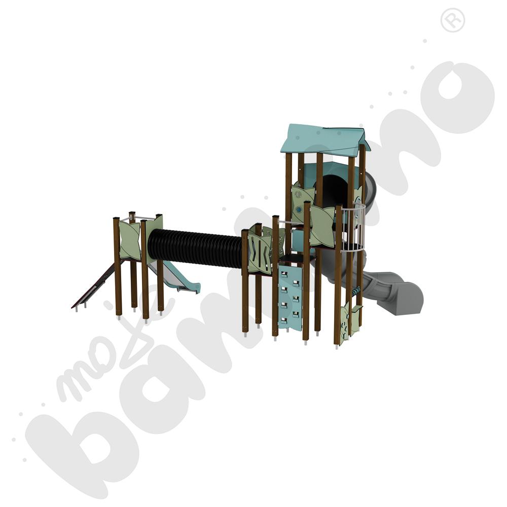 Zestaw Urbi 13, słupy drewniane C