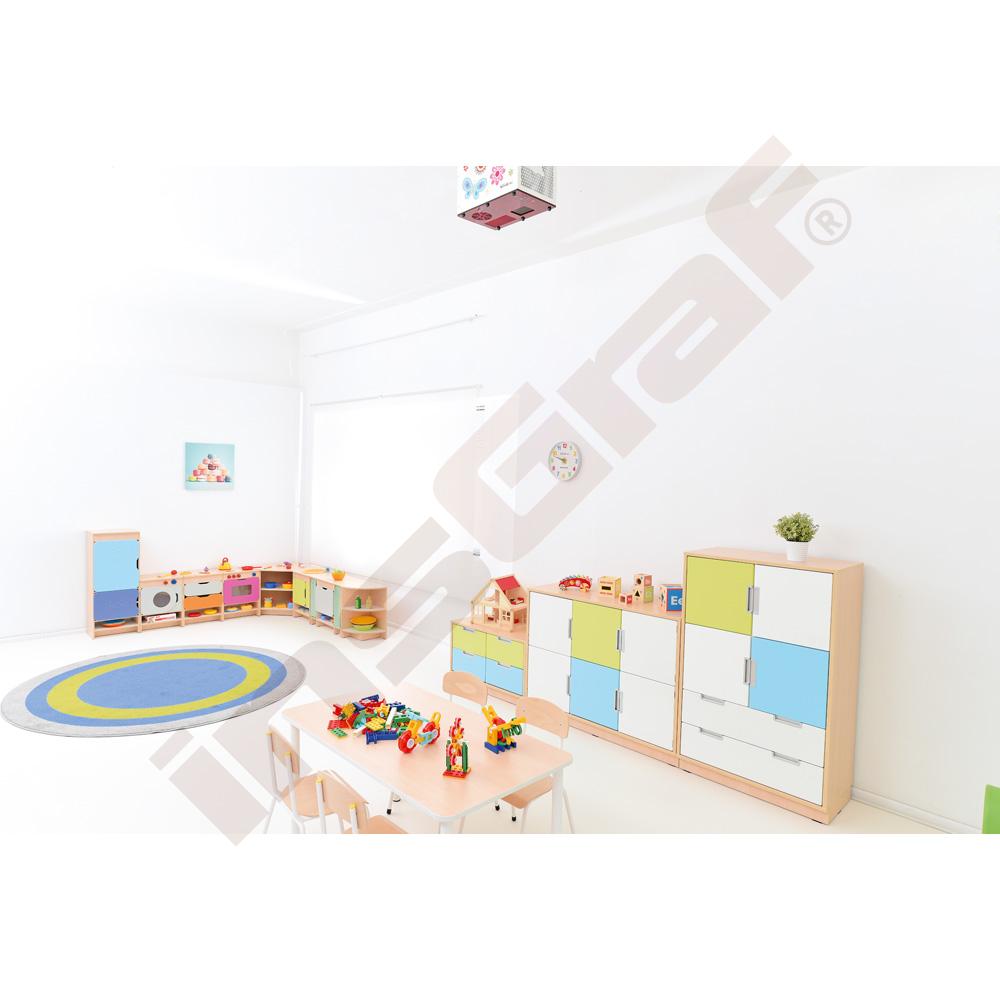 Kuchyňka Quadro - sestava s lednicí