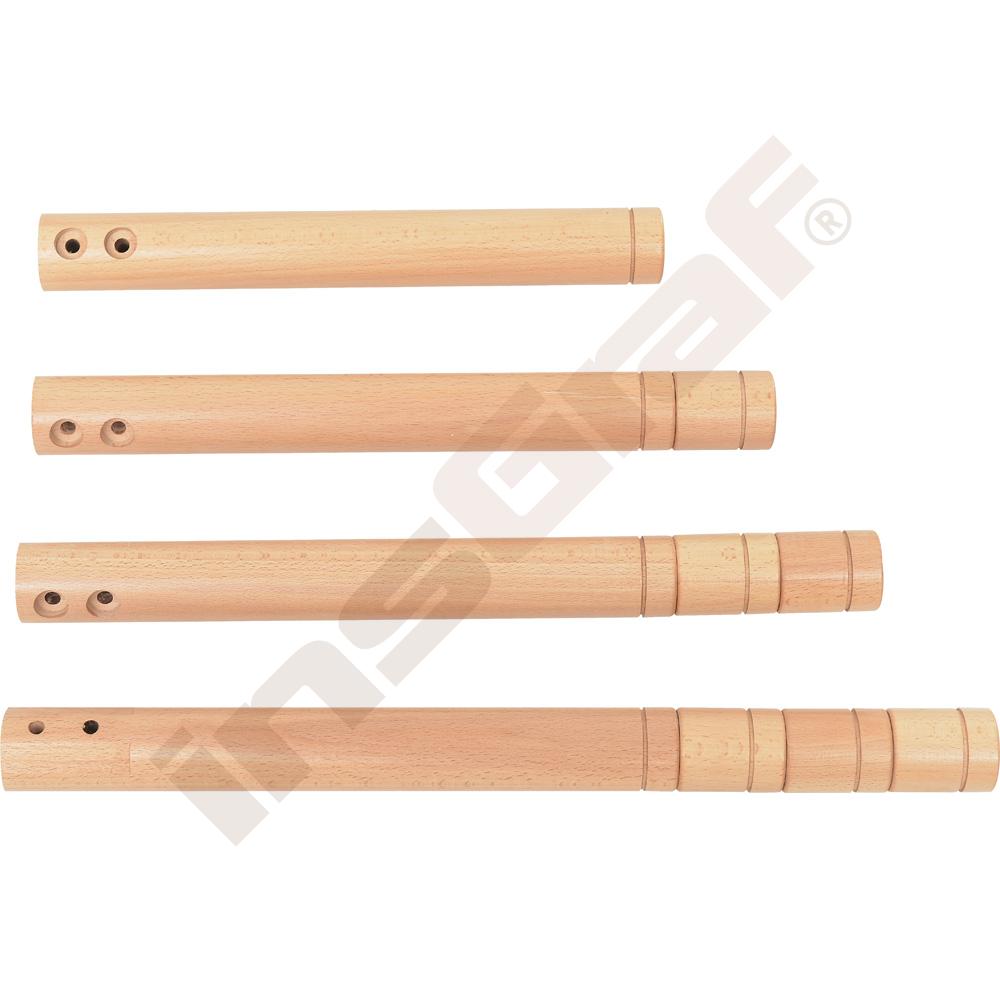 Kulaté nohy k šestihranným stolům - reg. výšky 40-58 cm - k židlím 21-35 cm 