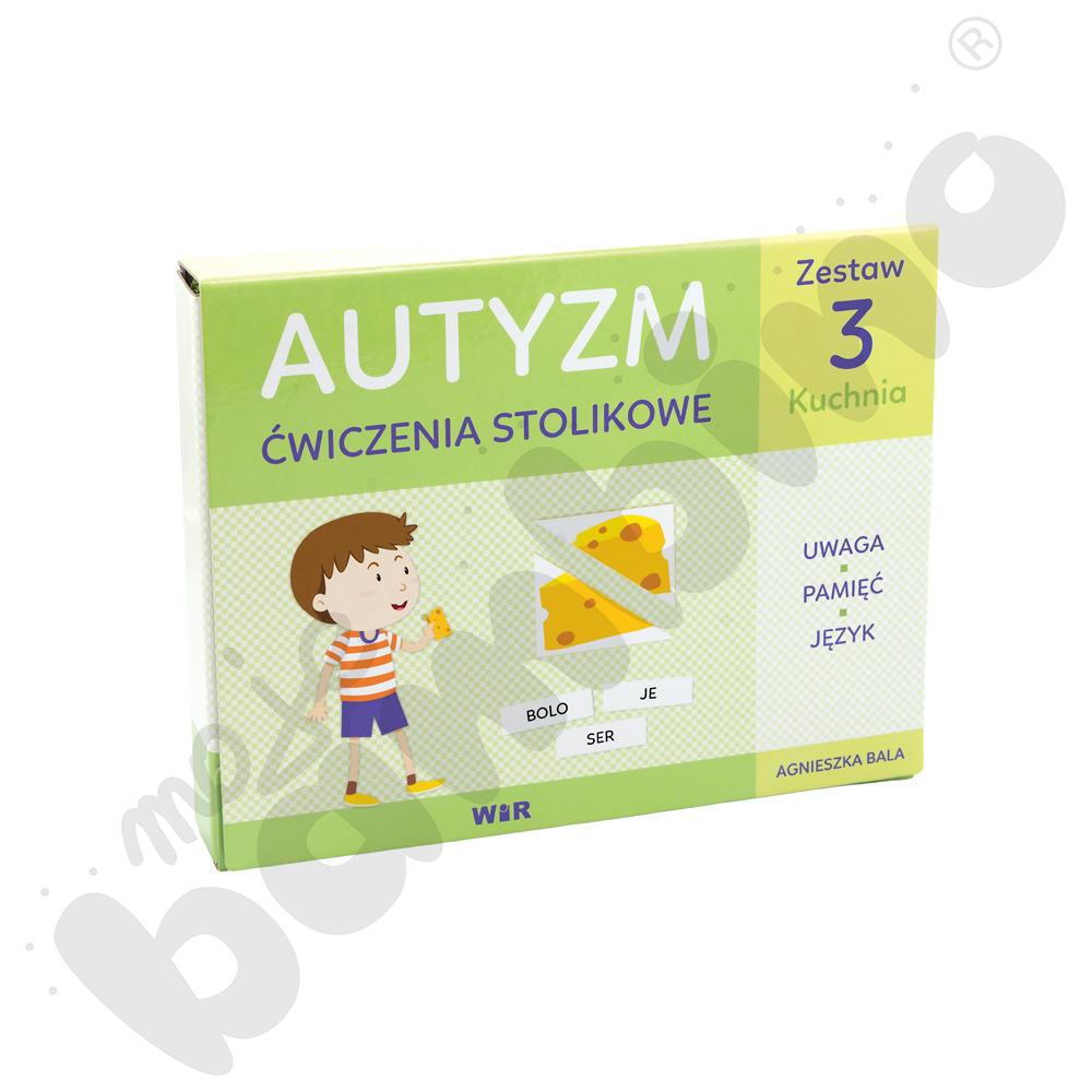 Autyzm. Ćwiczenia stolikowe. Zestaw 3 - kuchnia