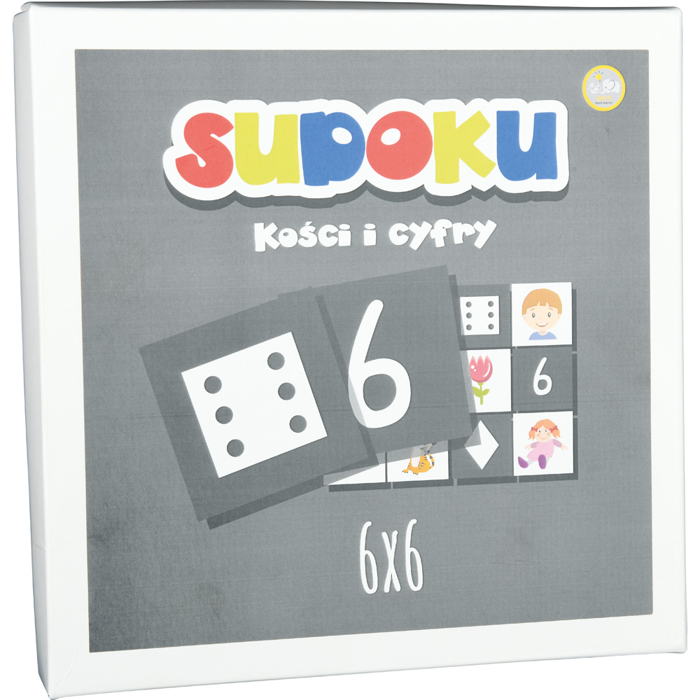 Obojstranné sudoku 6 x 6 – bodky a čísla