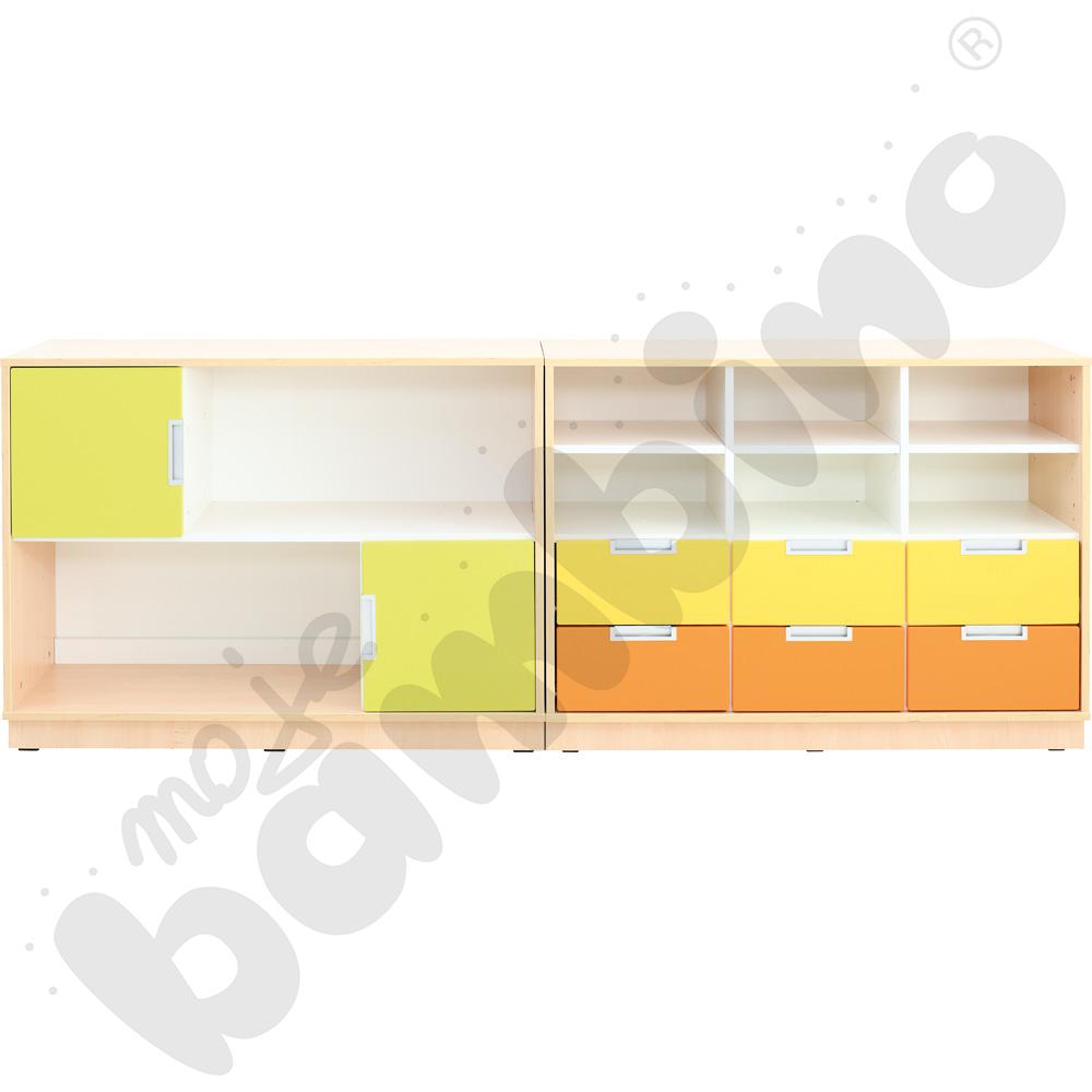 Quadro - zestaw 109, 90 st., skrzynia klon jasny