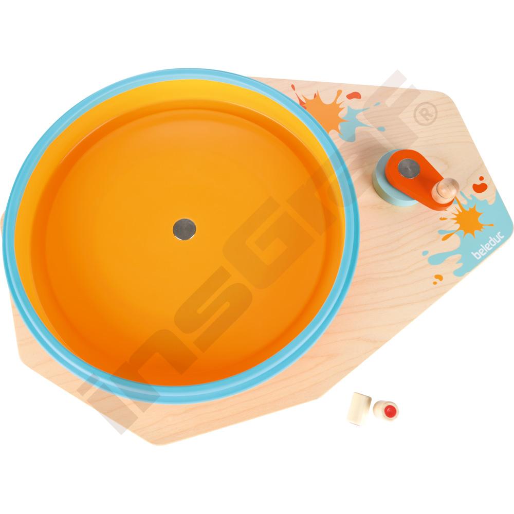 Centrifuga pro mixování barev