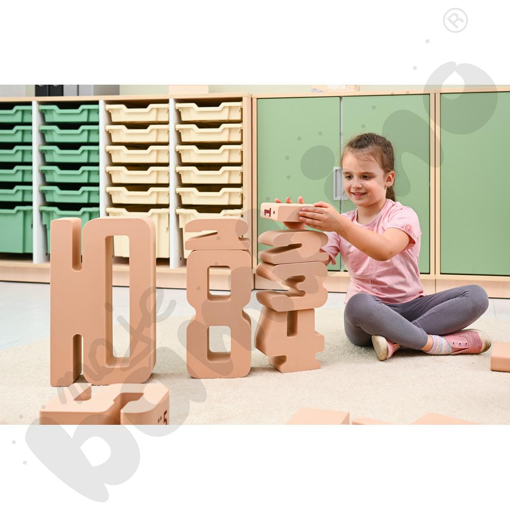 Piankowe cyfry, 32 elem.