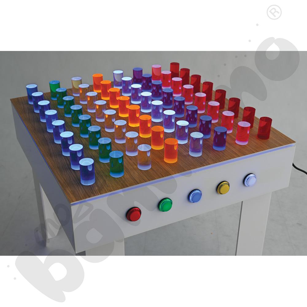 Multifunkcyjny stolik podświetlany