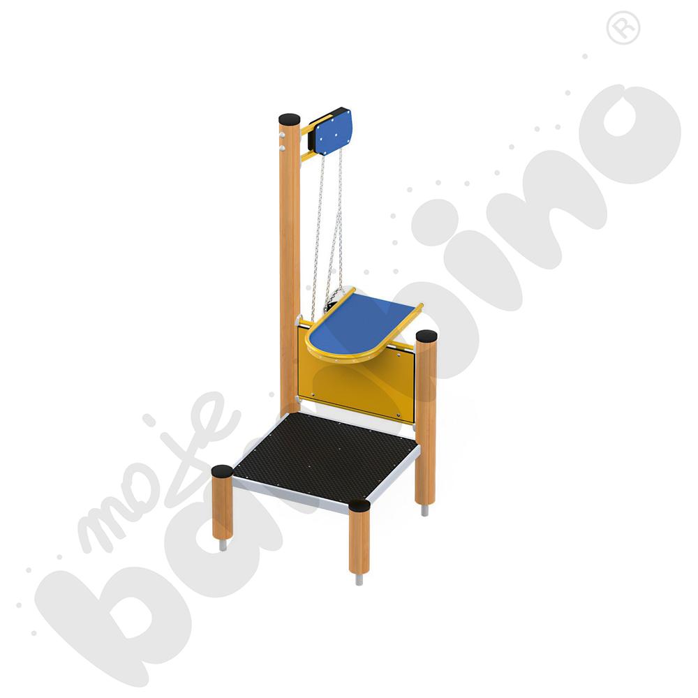 Wciągarka do piasku z podestem