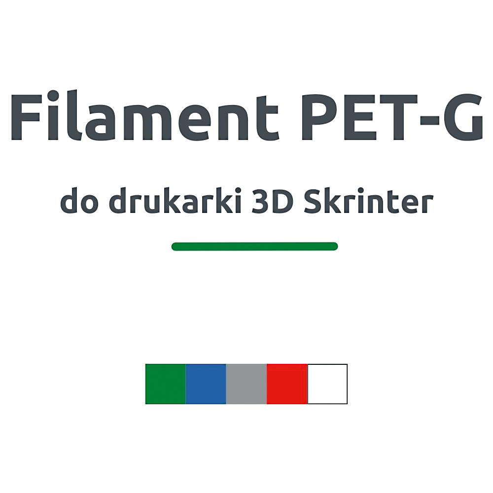 Filament PET-G do 3D tlačiarne Skrinter - zelený