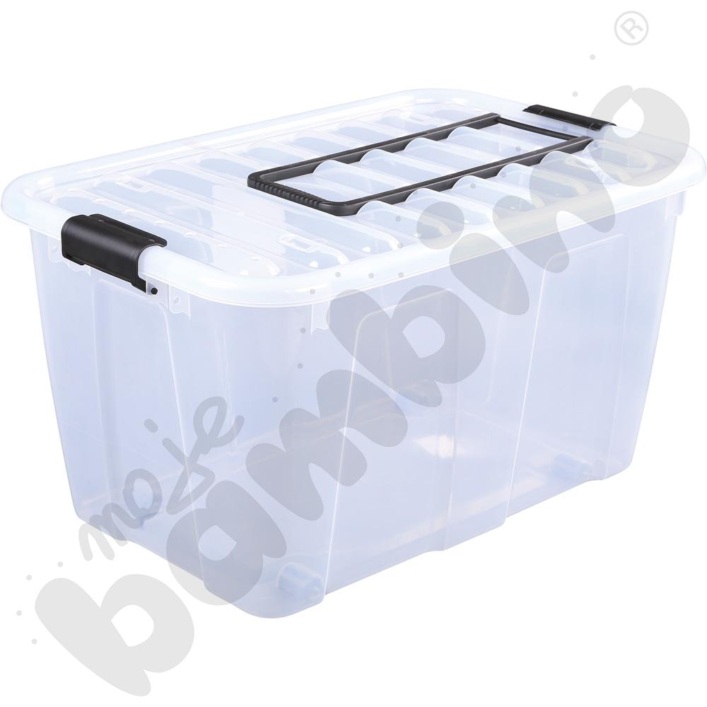 Pojemnik na kółkach z rączką 86l