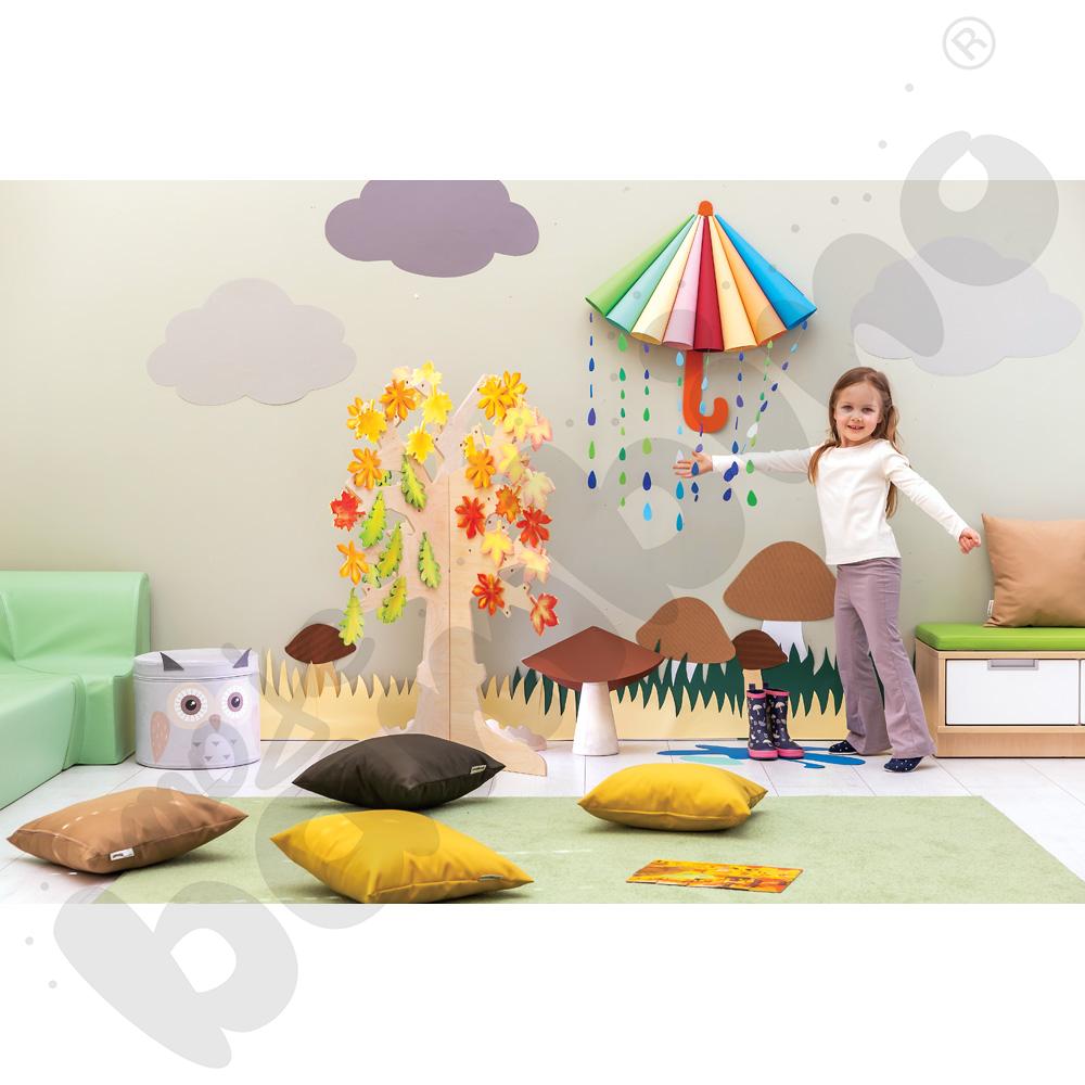 Tektura falista 50 x 70 cm pomarańczowa