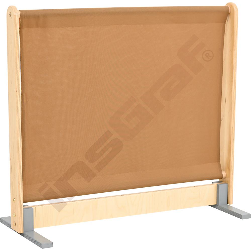 Wandschirm, beige-braun