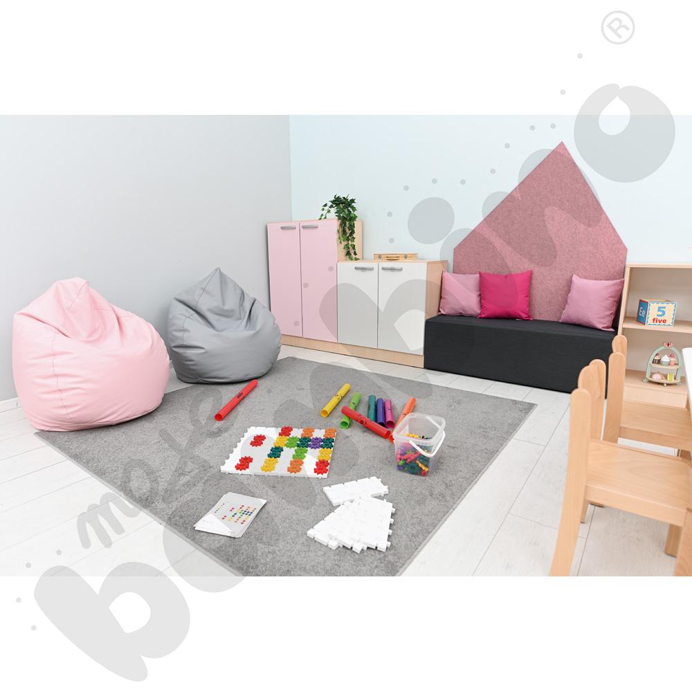 Gruszka mała jasnoróżowy pastel - MED