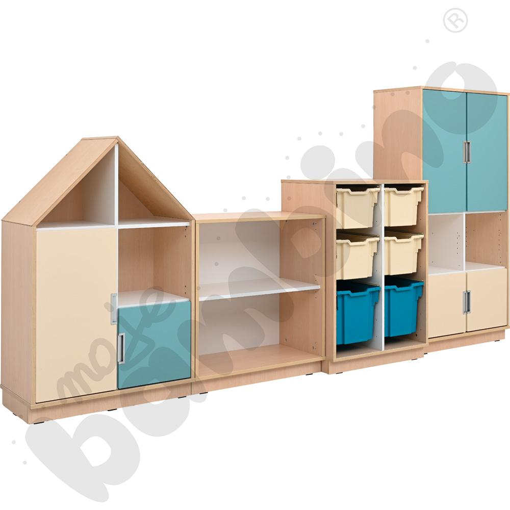 Quadro - zestaw 276 - skrzynia klon jasny