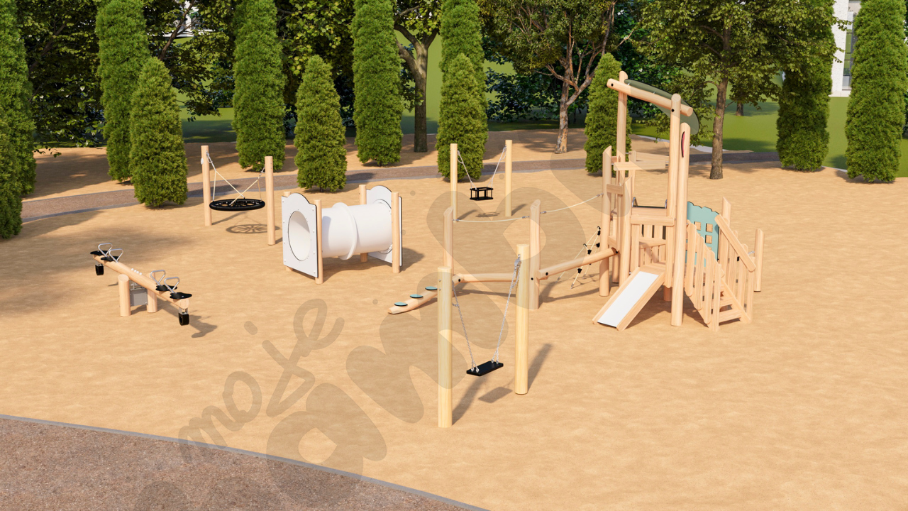 Aktywne Place Zabaw zestaw 2