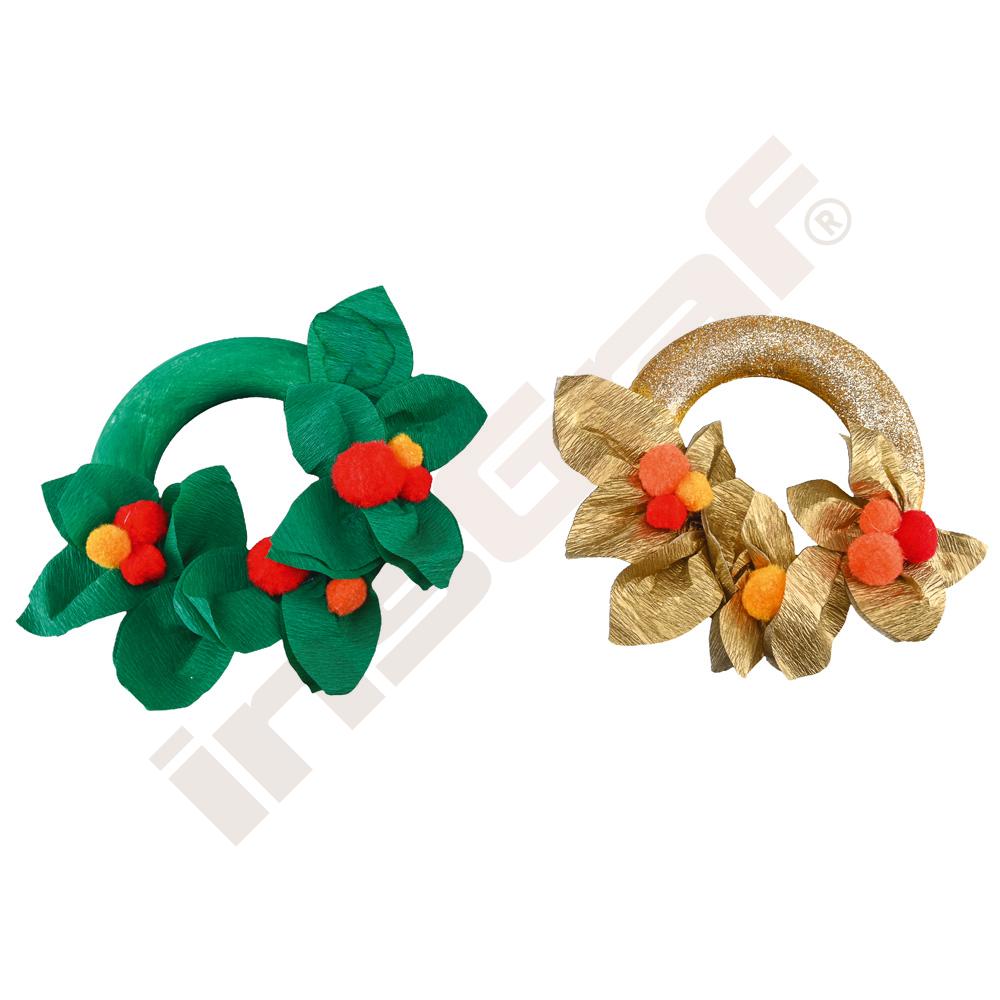 Polystyrénové obruče, priemer 12,5 cm, 17 ks