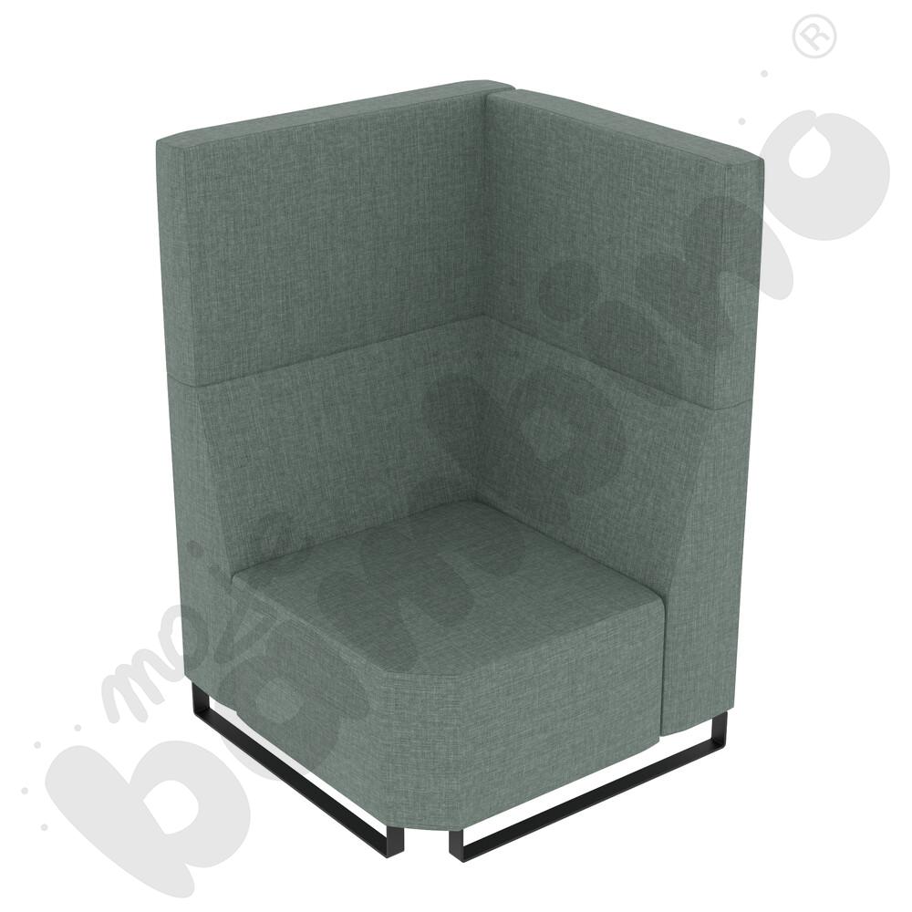 Fotel narożny Universum Maxi wys. 133 cm, tkanina KG01