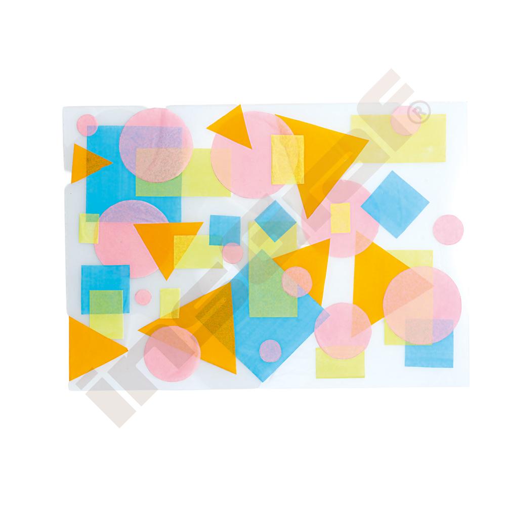 Krepový papier 50 x 70 cm červený odtieň