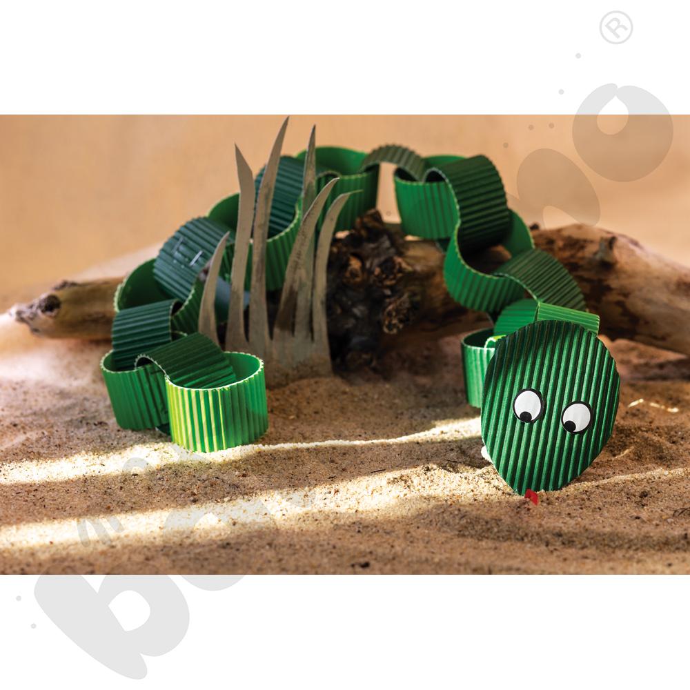 Tektura falista 50 x 70 cm jasnozielona