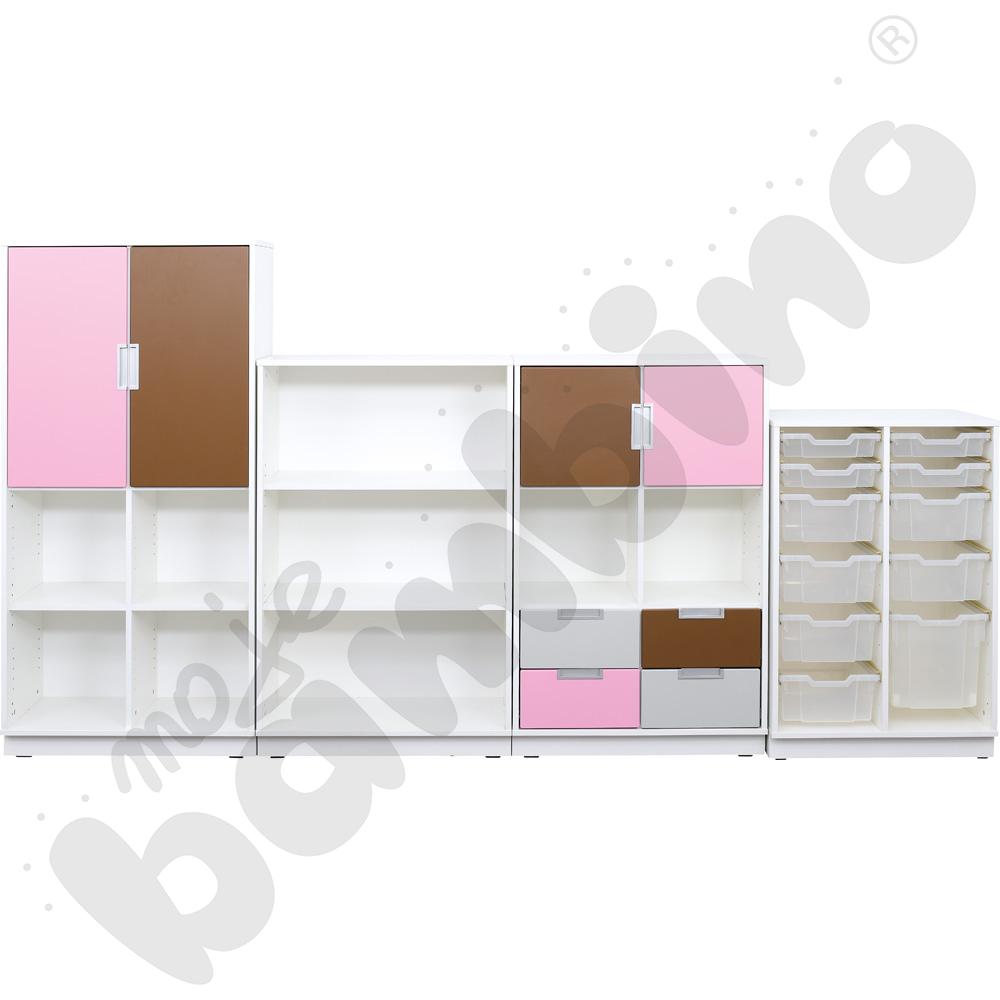 Quadro - zestaw 91, 90 st., biała skrzynia