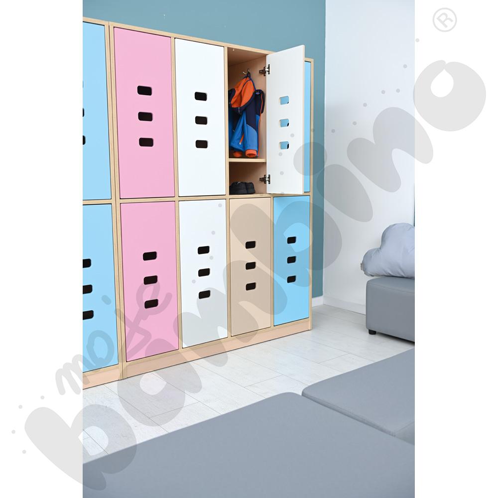Szatnia Tęczowa duża z drzwiami - zestaw 3