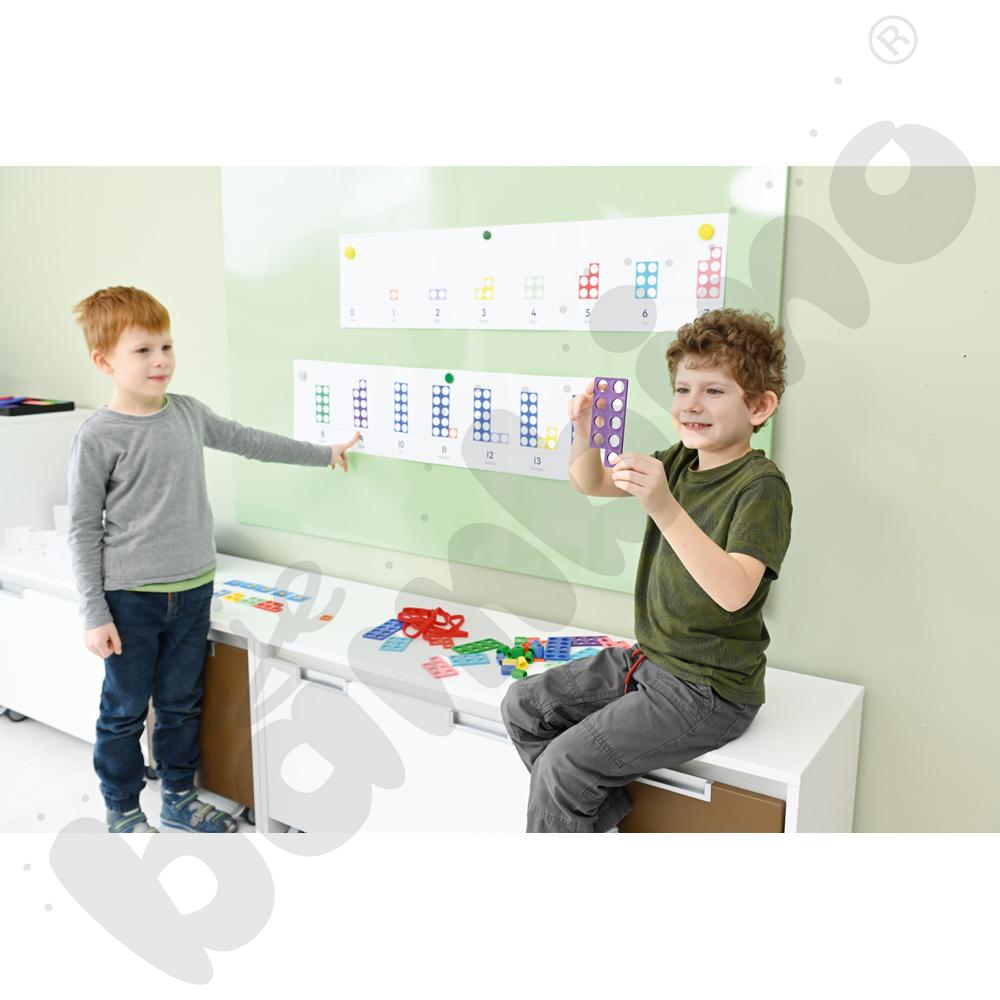 Oś liczbowa do prezentacji