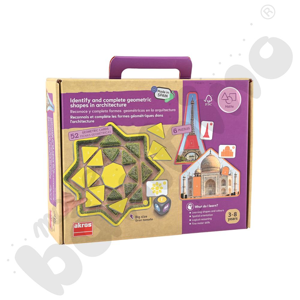 Archigeometria: odkryj i uzupełnij kształty