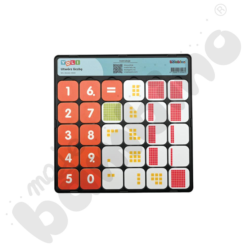 YOLI - tafelki Utwórz liczbę 