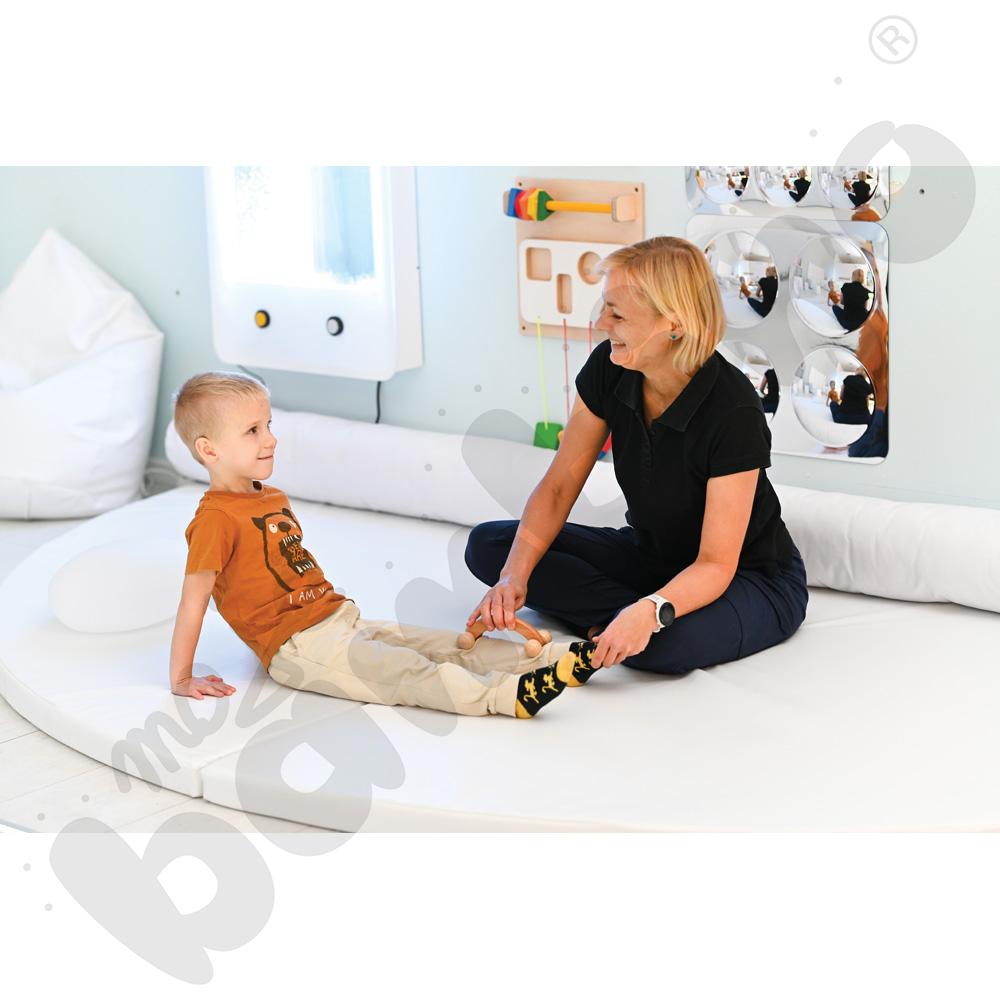 Materac składany, biały