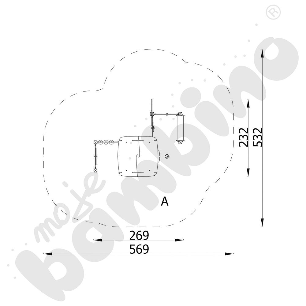 Quadro Baby - midi domek