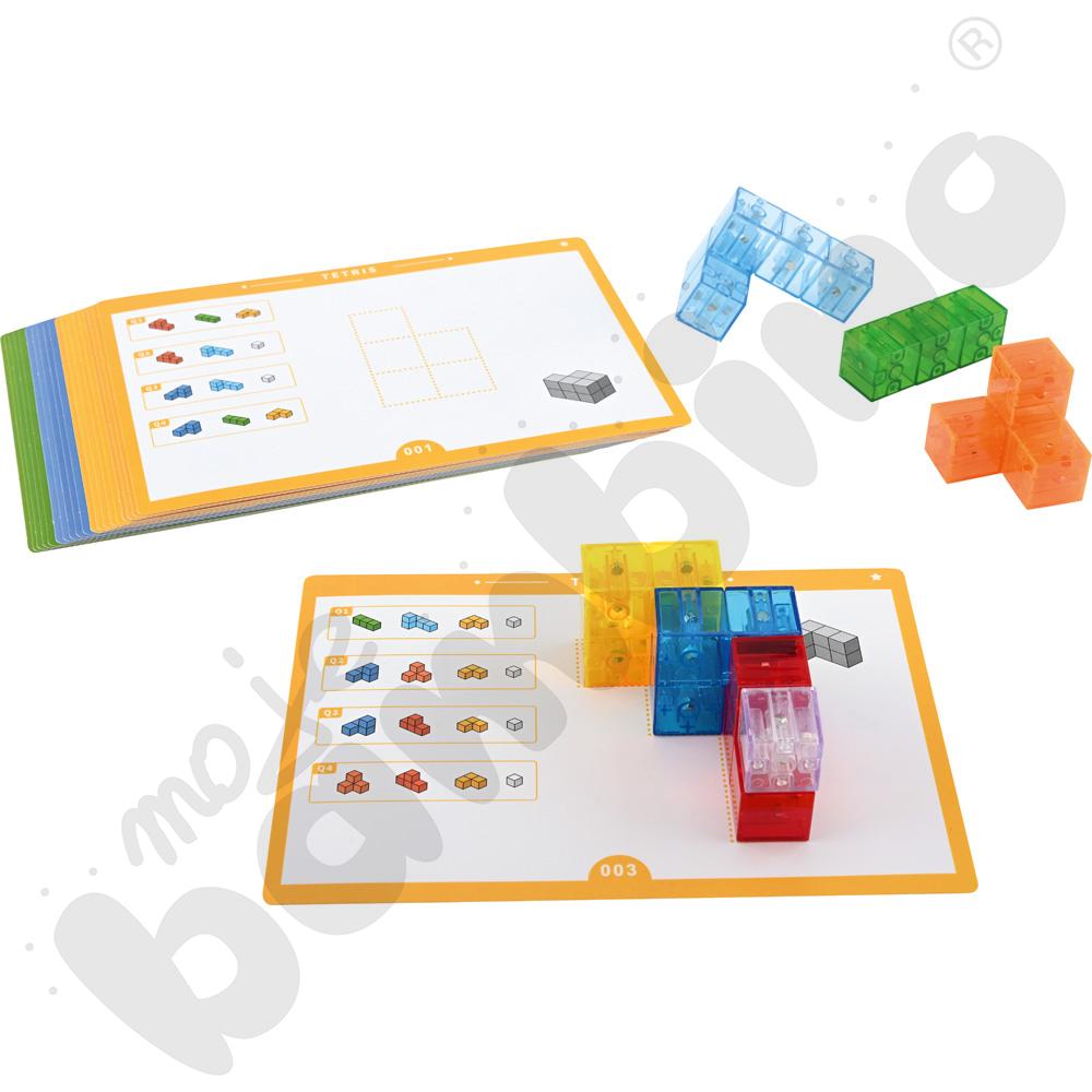Klocki magnetyczne Tetris, 7 elem.