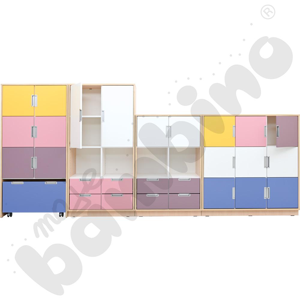 Quadro - zestaw 262, skrzynia klon jasny