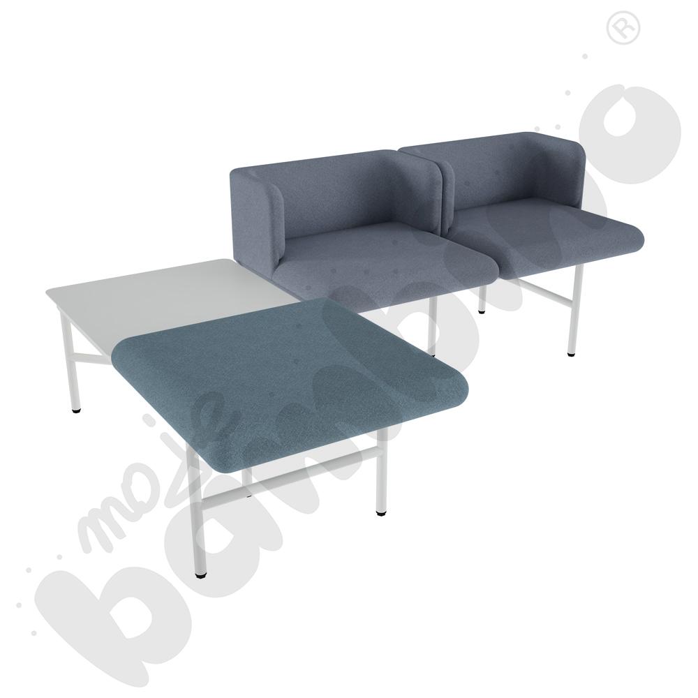 Agora - moduł 5, szaro-jasnoniebieski