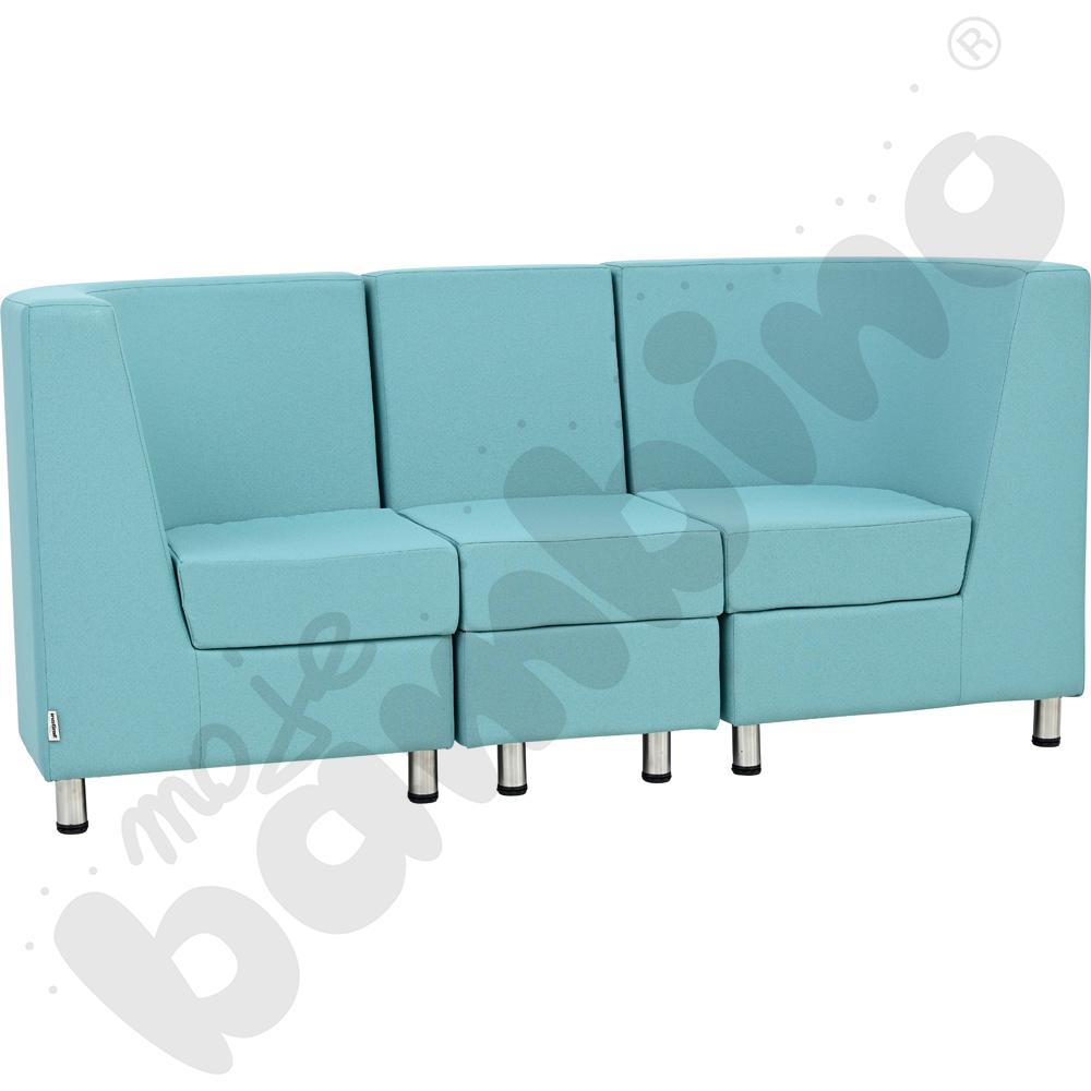 Kanapa Verba 3-osobowa - turkusowa