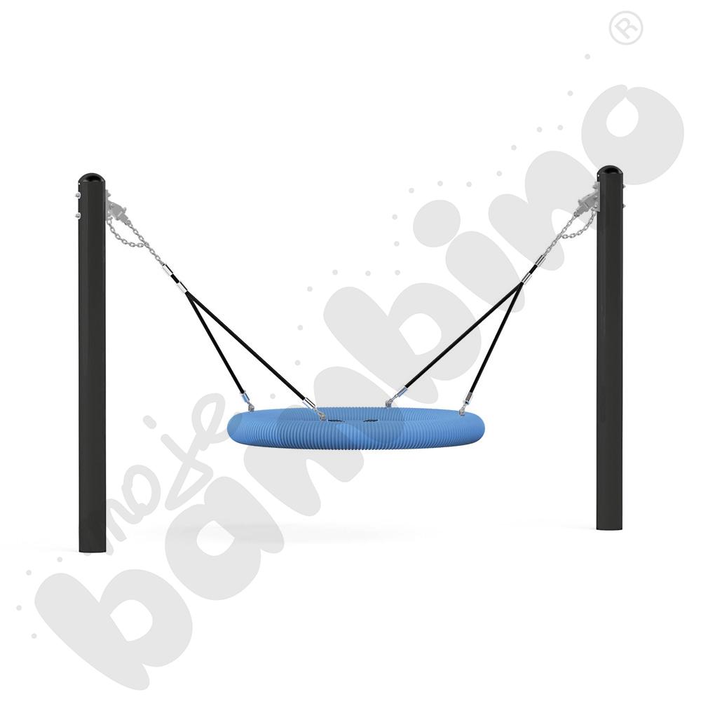 Huśtawka na słupach Bocianie gniazdo/z zawiesiem